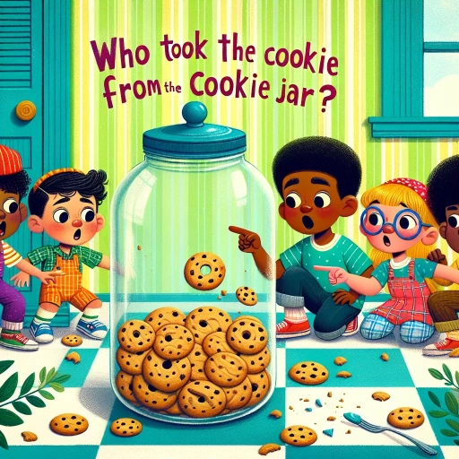 who took the cookie from the cookie jar lyrics