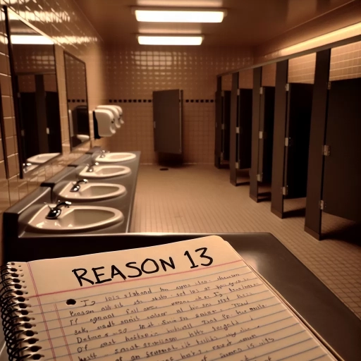 13 reasons why bathroom scene