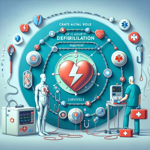 early defibrillation is a link in the adult chain of survival. why is this important to survival?