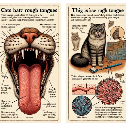 why are cats tongues so rough