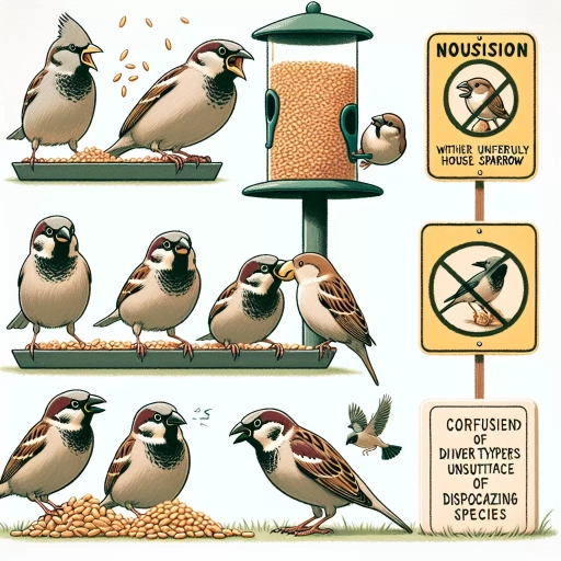 why are house sparrows bad