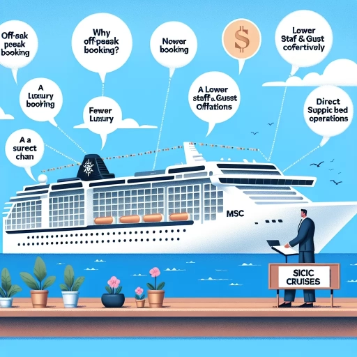 why are msc cruises so cheap