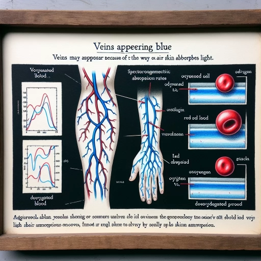 why are my veins so blue today