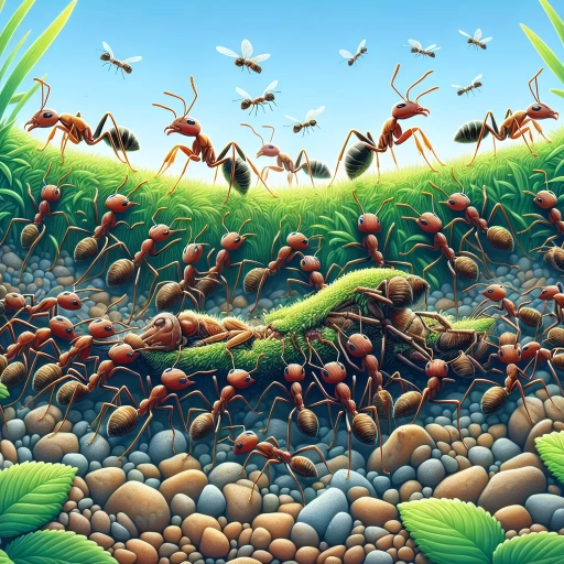 why do ants carry dead ants