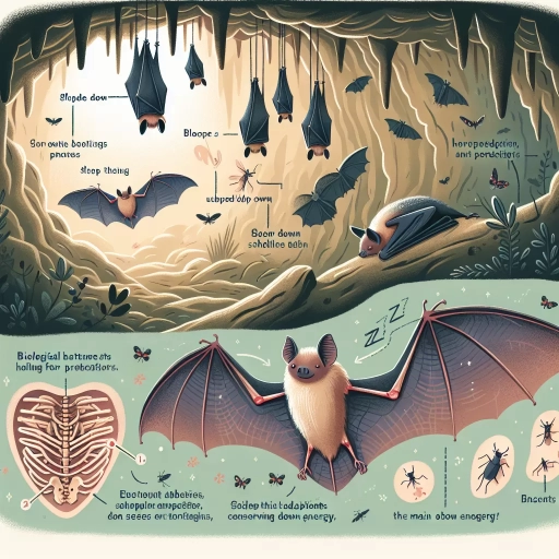 why do bats hang upside down