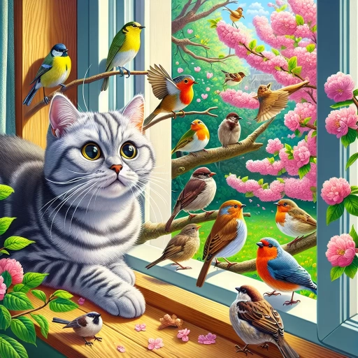 why do cats chirp at birds