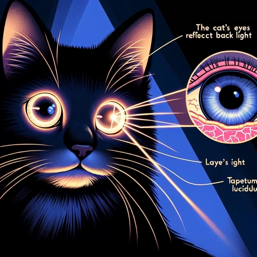 why do cats eyes glow in the dark