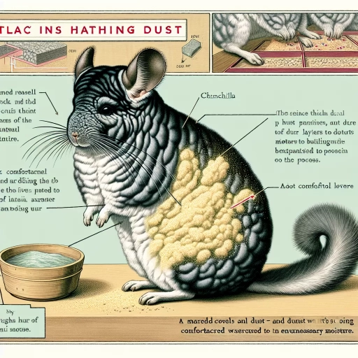 why do chinchillas bathe in dust