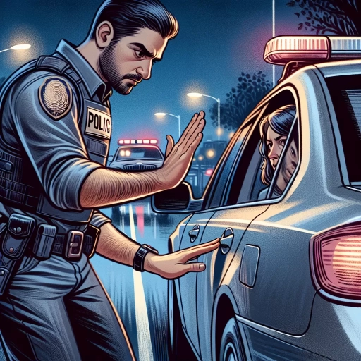 why do cops touch the back of the car