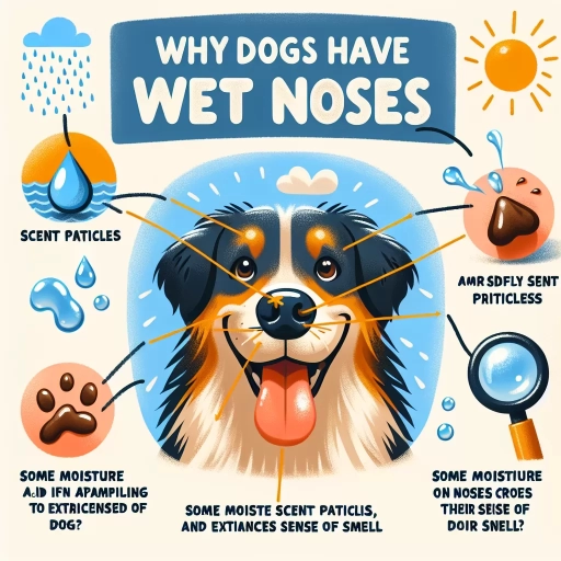 why do dogs have wet noses