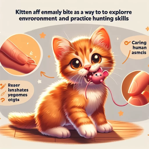 why do kittens bite