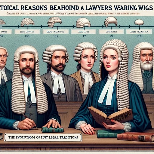 why do lawyers wear wigs