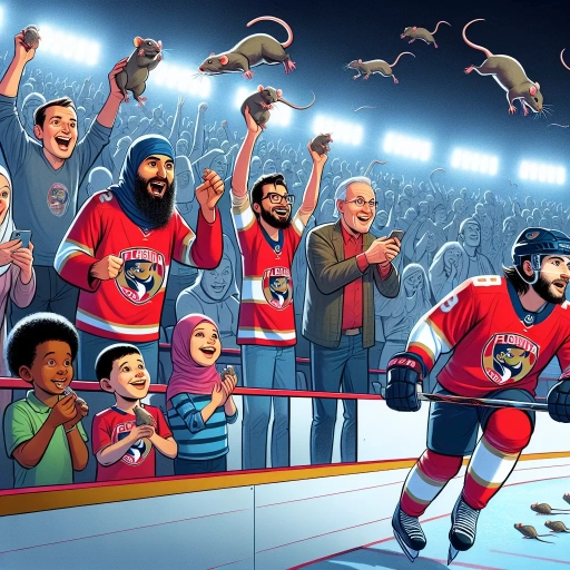 why do the florida panthers throw rats