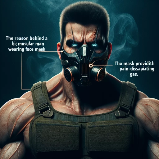 why does bane wear a mask