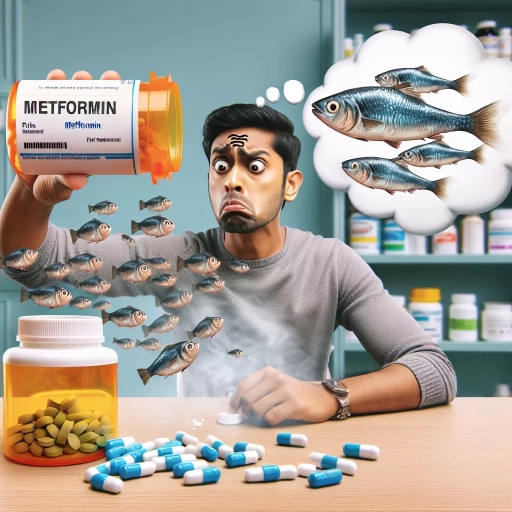 why does metformin smell like fish