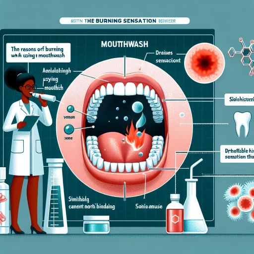 why does mouthwash burn