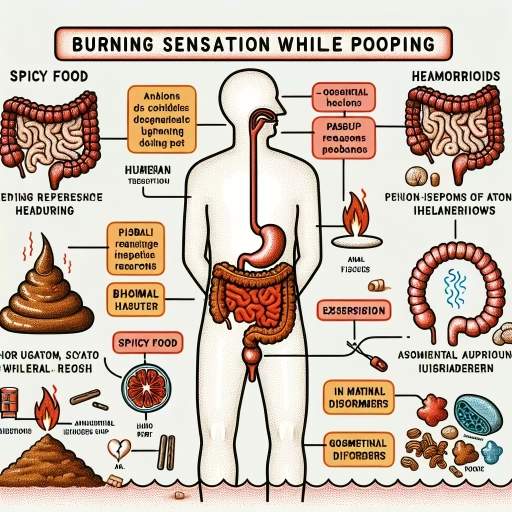 why does my butt burn when i poop