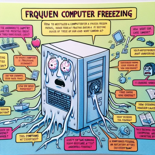 why does my computer keep freezing