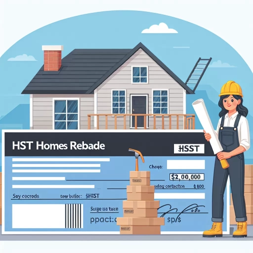 why does the builder get the hst rebate