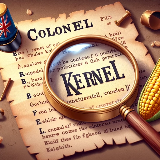 why is colonel pronounced kernel