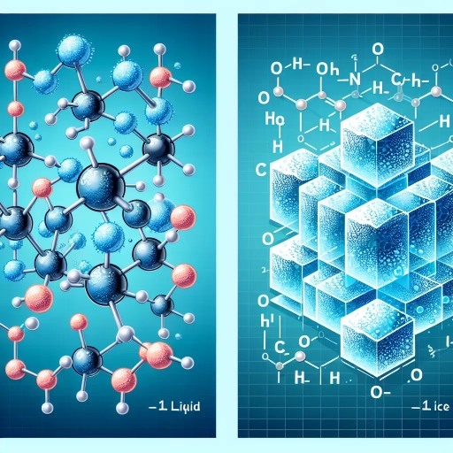 why is ice less dense than water