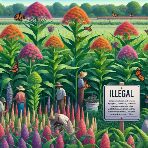 why is milkweed illegal