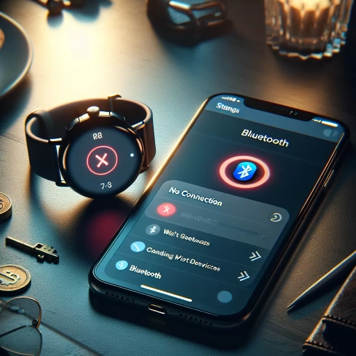 why is my apple watch not connecting to my phone