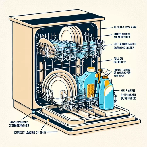 why is my dishwasher not cleaning dishes