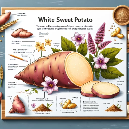 why is my sweet potato white