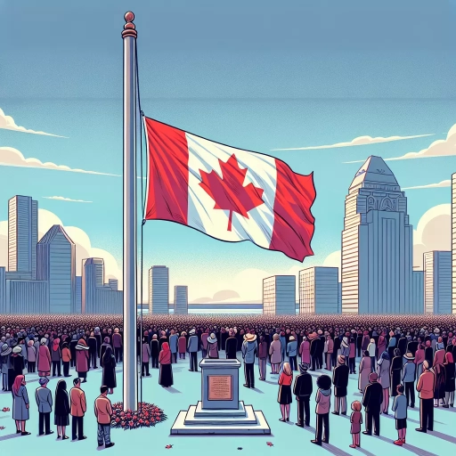 why is the canadian flag at half mast