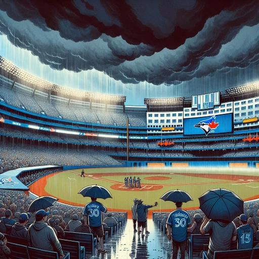 why is the jays game delayed today