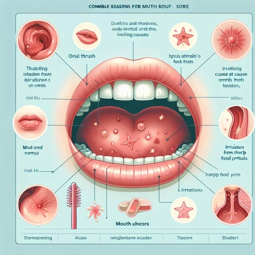 why is the roof of my mouth sore