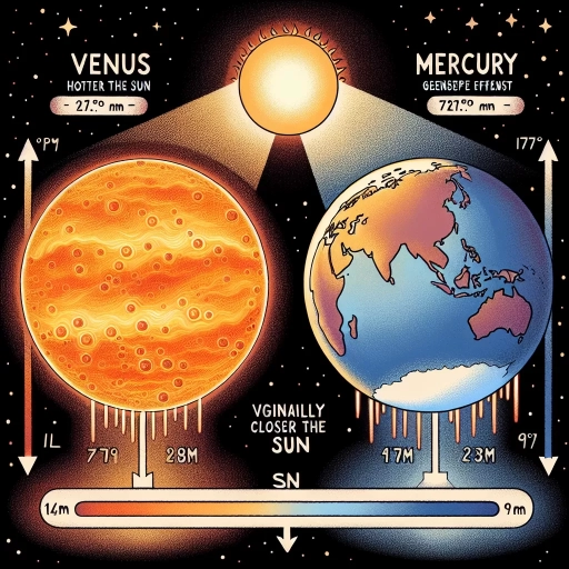 why is venus hotter than mercury