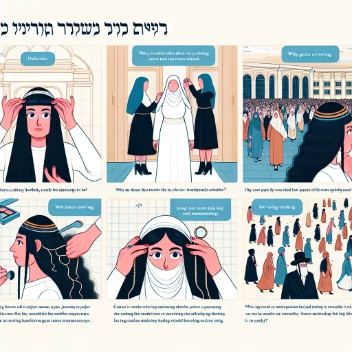 why jewish women wear wigs