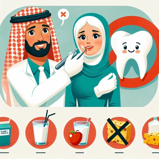 why no dairy after tooth extraction