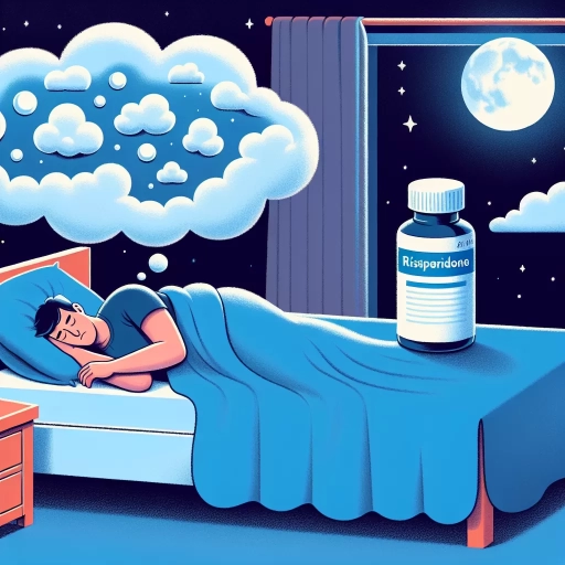 why take risperidone at night