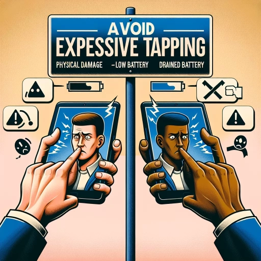 why tapping should be avoided