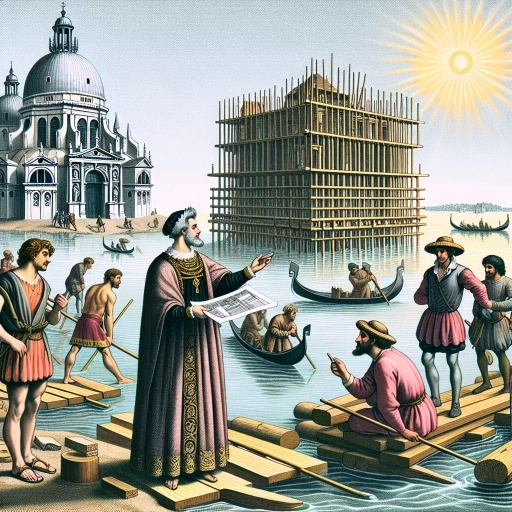 why was venice built on water