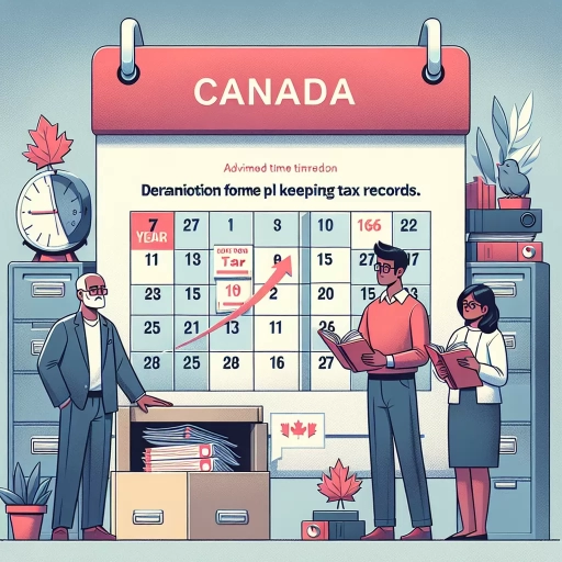how long to keep tax records canada