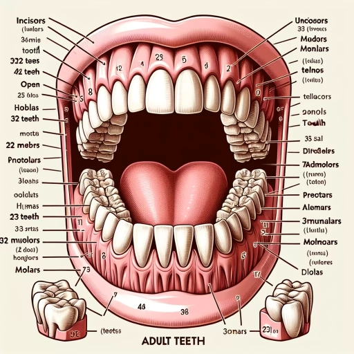 how many teeth does an adult have