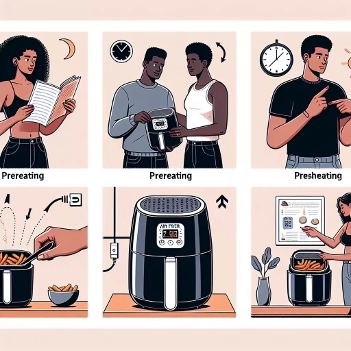 how to preheat air fryer