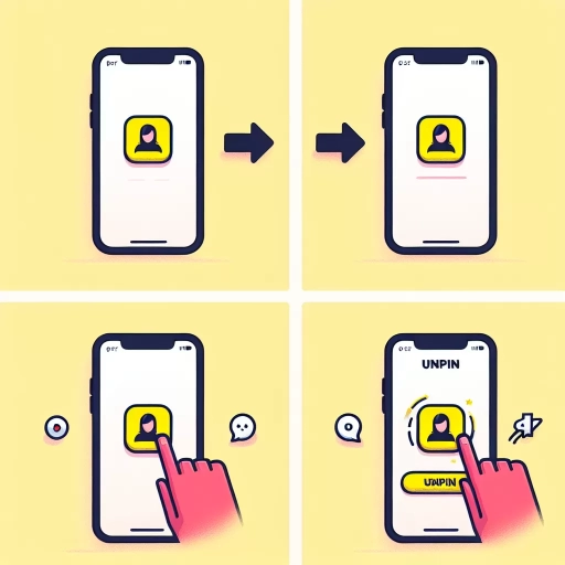 how to unpin someone on snapchat