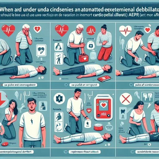 in which of the following situations should you use an aed in addition to performing cpr?