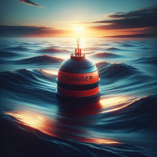 which best describes an isolated danger buoy