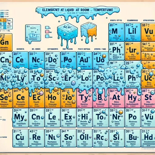 which elements are liquid at room temperature