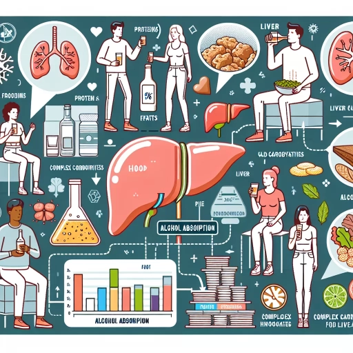 which foods are better at slowing down the rate of alcohol absorption into the bloodstream?