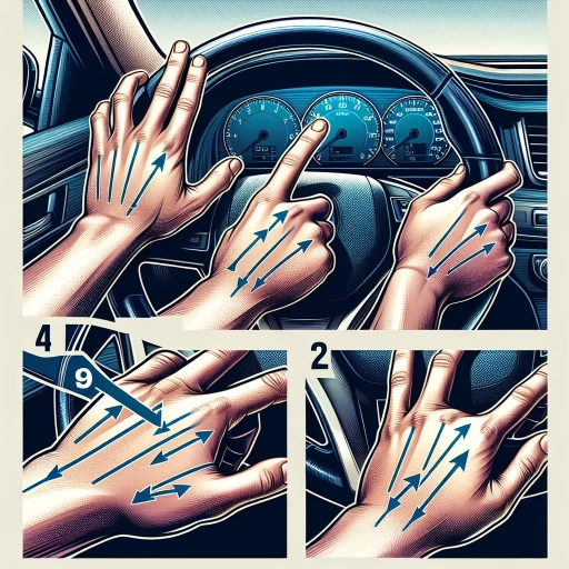 which hand position provides the maximum vehicle control?