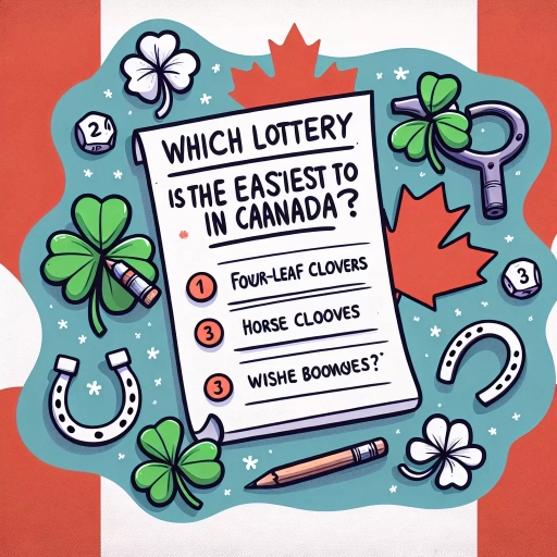 which lottery is the easiest to win in canada