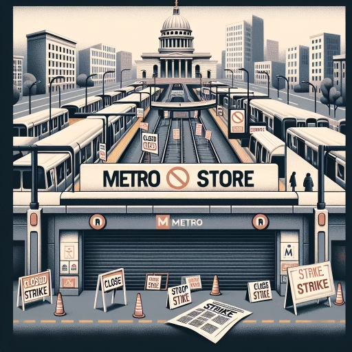 which metro stores are going on strike