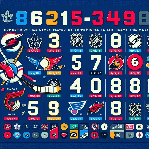 which nhl teams play the most this week